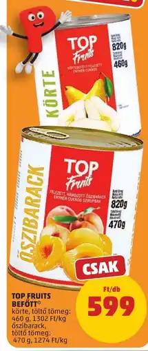 PENNY Top fruits befőtt ajánlat