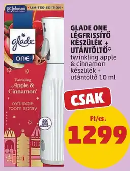 PENNY Glade one légréfrissítő készülék + utántöltő* ajánlat