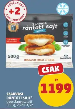 PENNY Gallicoop szarvasi rántott sajt ajánlat