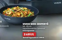 PENNY Vivess wok-serpenyő ajánlat