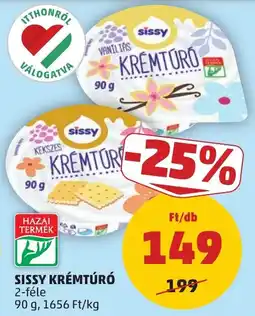 PENNY Sissy krémtúró ajánlat