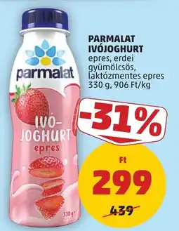 PENNY Parmalat ivó-joghurt epres ajánlat