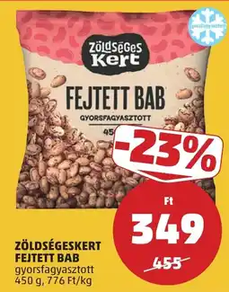 PENNY Zöldségeskert fejtett bab ajánlat