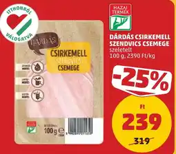 PENNY Dárdás csirkemell szendvics csemege ajánlat