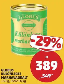 PENNY Globus különleges marhavagdalt ajánlat