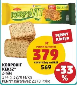 PENNY Korpovit keksz ajánlat