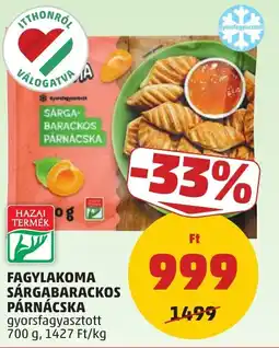 PENNY Fagylakoma sárgabarackos párnácska ajánlat