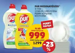 PENNY Pur mosogatószer ajánlat