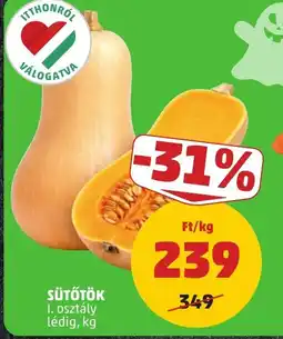 PENNY sütőtök ajánlat
