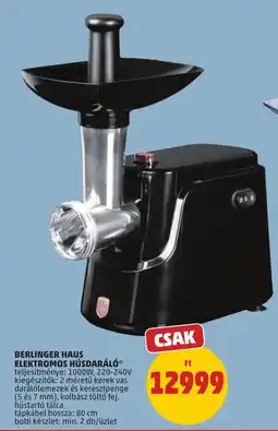 PENNY Berlinger Haus Elektromos Húsdaráló ajánlat