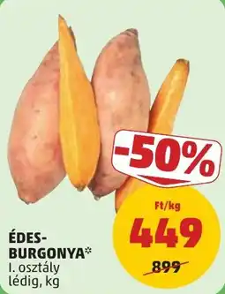 PENNY Édes-burgonya ajánlat