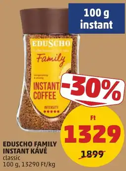 PENNY Eduscho family instant kávé ajánlat