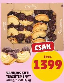 PENNY Vaníliás kifli teasütemény ajánlat