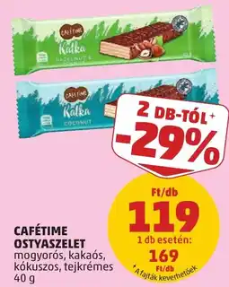 PENNY Cafétime ostyaszelet ajánlat