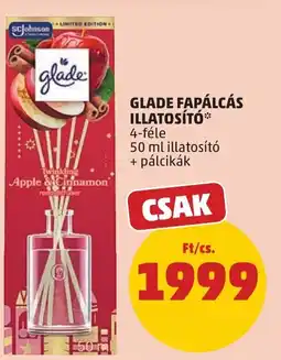 PENNY Glade fapálcás illatosító ajánlat