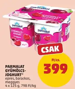 PENNY Parmalat gyümölcs-joghurt ajánlat