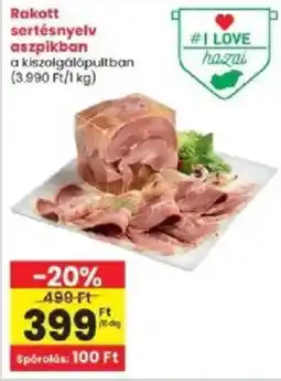 Interspar Rakott sertésnyelv ajánlat