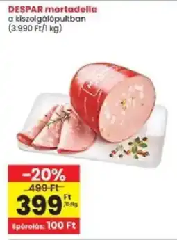 Interspar Despar mortadella ajánlat