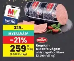 Interspar Regnum olasz felvágott ajánlat