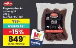 Interspar Regnum hurka ajánlat