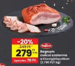 Interspar Regnum csécsei szalonna ajánlat