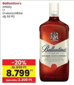 Interspar Ballantine's whisky ajánlat
