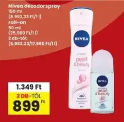 Interspar Nivea dezodorspray ajánlat