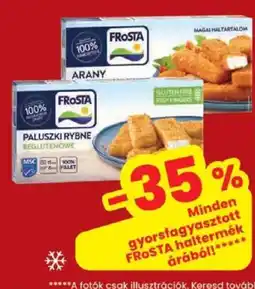 Spar Frosta gyorsfagyasztott haltermék ajánlat