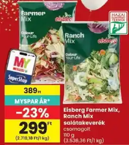 Spar eisberg farmer mix ranch mix salátakeverék ajánlat