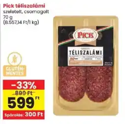 Spar Pick téliszalámi ajánlat