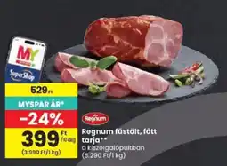 Spar Regnum füstölt, főtt tarja ajánlat