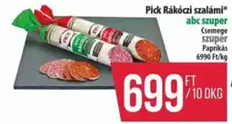 Coop Pick rákóczi szalámi ajánlat