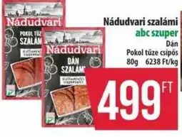 Coop Nádudvari szalámi ajánlat