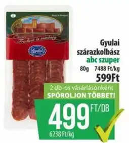 Coop Gyulai szárakolbász ajánlat