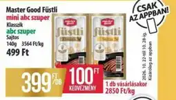 Coop Master Good füstli ajánlat