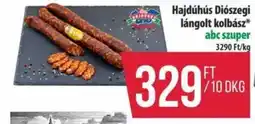 Coop Hajdúhús Diószegi lángolt kolbász ajánlat