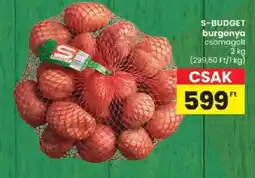 Spar S-budget burgonya ajánlat