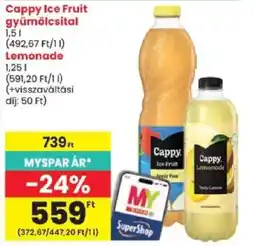 Spar Cappy ice fruit ajánlat