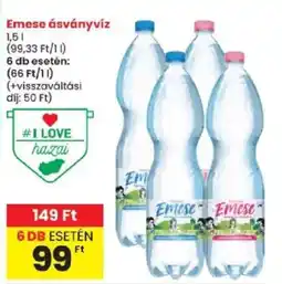 Spar Emese ásványvíz ajánlat