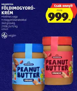 ALDI Grandessa Földimogyoró- krém ajánlat