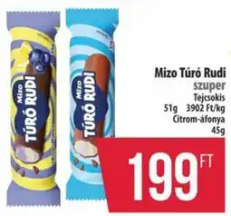 Coop Mizo túró rudi ajánlat