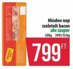 Coop abc szuper szeletelt bacon ajánlat