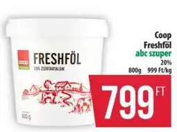 Coop Coop freshföl ajánlat