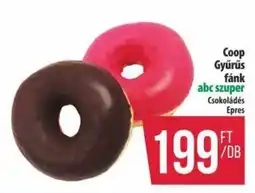 Coop Coop gyűrűs fánk ajánlat