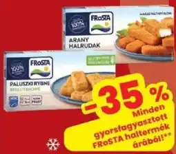 Interspar Frosta arany halrudak ajánlat