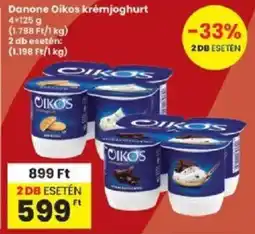 Interspar Danone Oikos krémjoghurt ajánlat