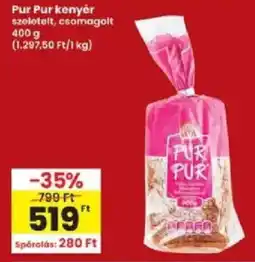 Interspar Pur Pur kenyer ajánlat