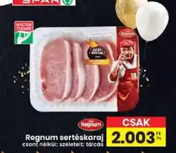 Interspar Regnum sertéskaraj ajánlat