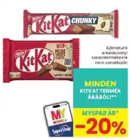 Interspar kitkat ajánlat