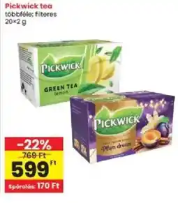 Interspar Pickwick tea ajánlat